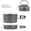 Premium Camping Cookware Set for Outdoor Adventures