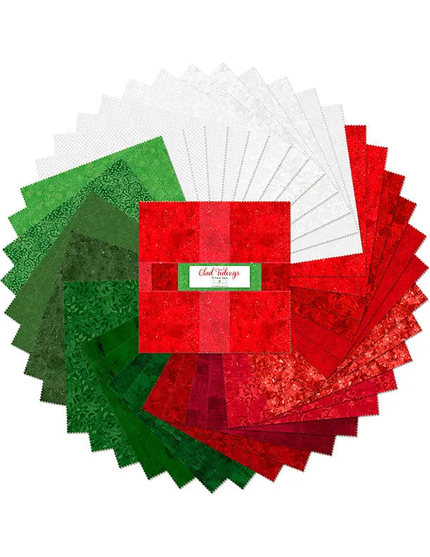 Glad Tidings - 10 Karat Gems Fabric Squares