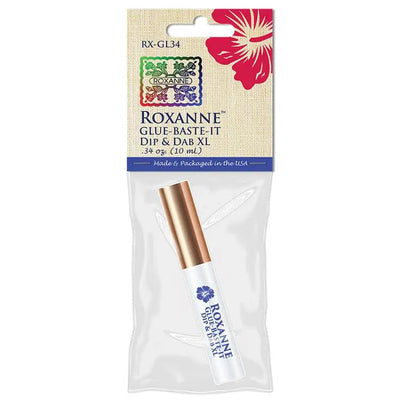 Roxanne Glue Baste It Dip & Dab .34oz - Premium Craft Adhesive