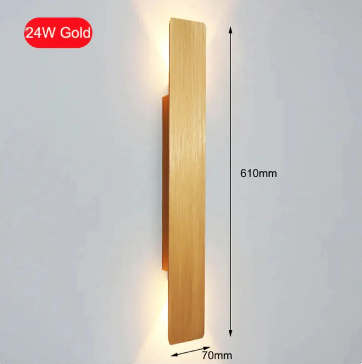Modern 6W LED Indoor Wall Lamp for Bedroom & Living Room