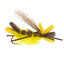 High-Visibility Godzilla Hopper Trout Flies - 6 Pack Size 10 for Summer Fishing - Korvel