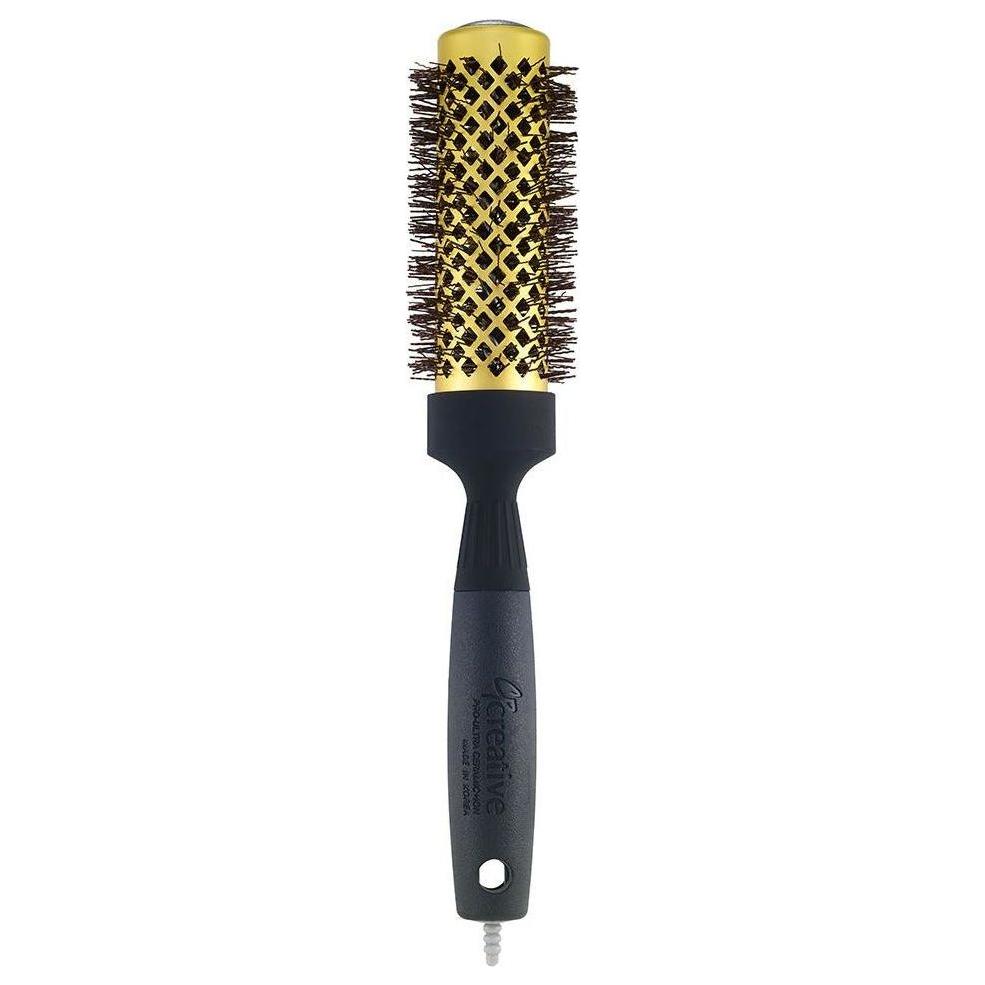 Gold Nano Wavy Ion Ceramic Hair Brush