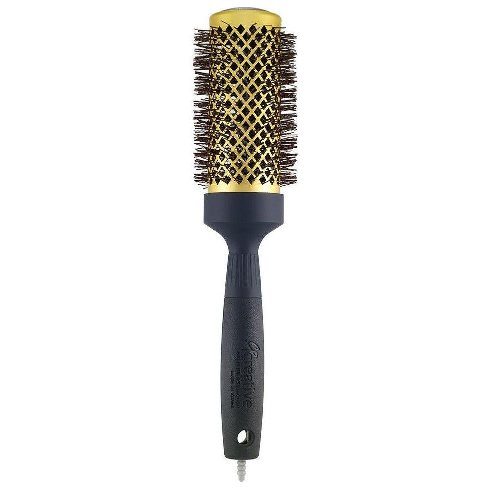 Gold Nano Wavy Ion Ceramic Hair Brush