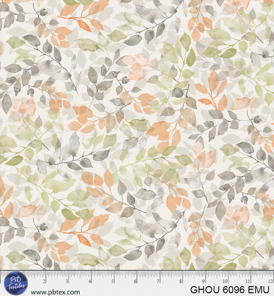 Golden Hour Earth Multi Allover Vines Cotton Fabric Per Yard