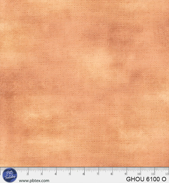 Golden Hour Orange Canvas Blender Cotton Fabric Per Yard
