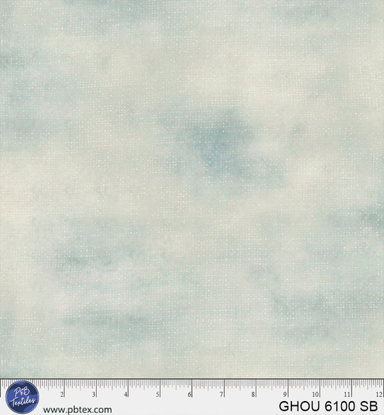 Tela de Algodón Canvas Mezcla Azul Cielo Hora Dorada por Yarda