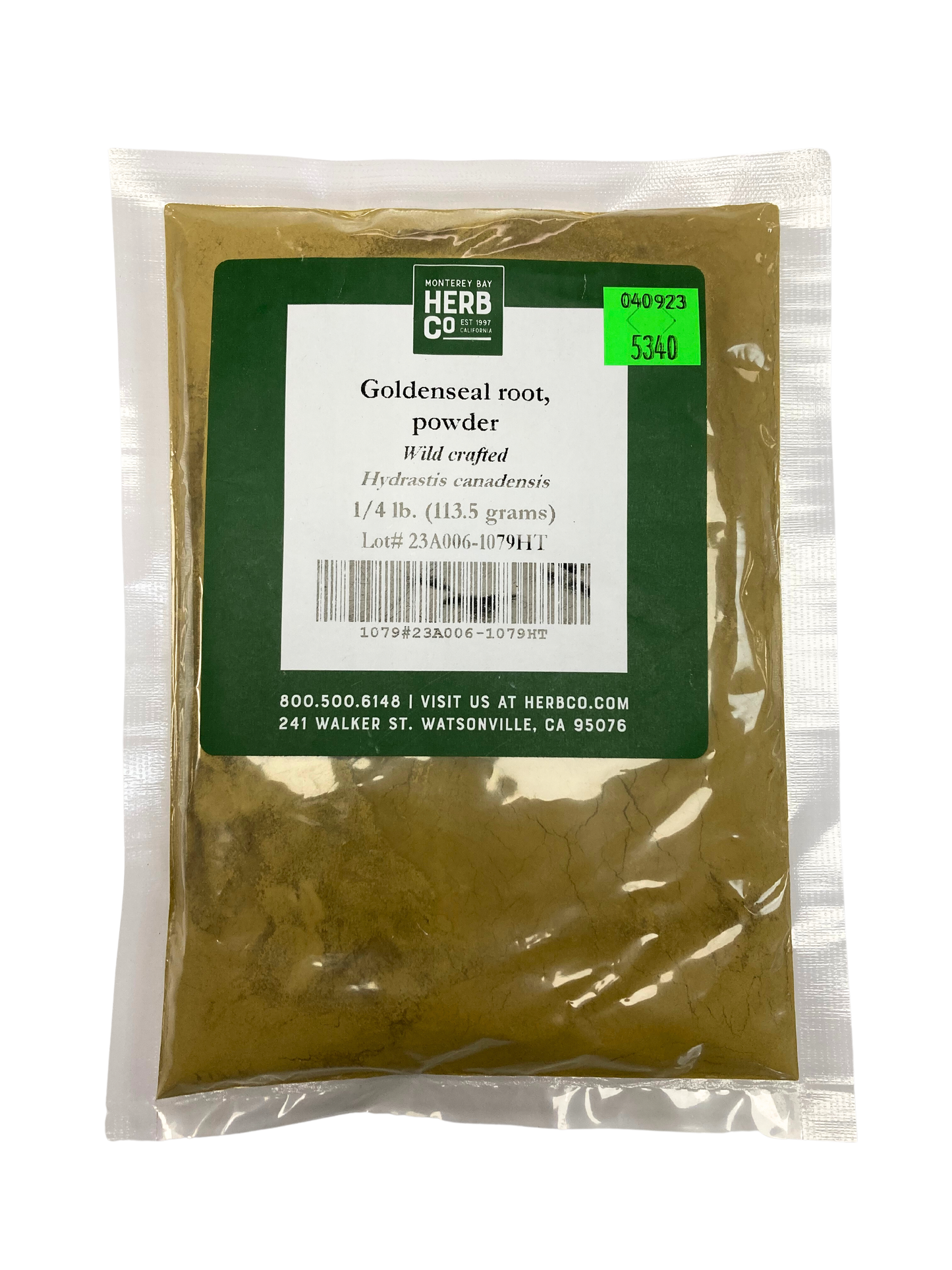 Premium Goldenseal Root Powder for Natural Wellness - Korvel