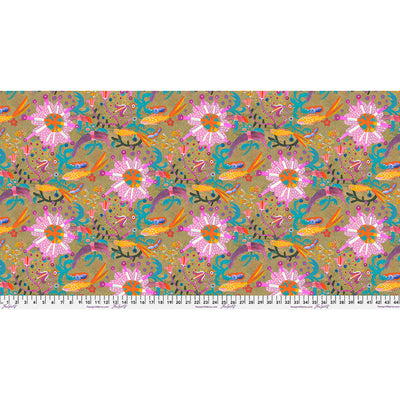 Tissu en coton Goldfish Star Gold Colori 44"/45" par yard