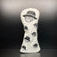 Playful Golf Ball Bucket Hat Headcover for Clubs