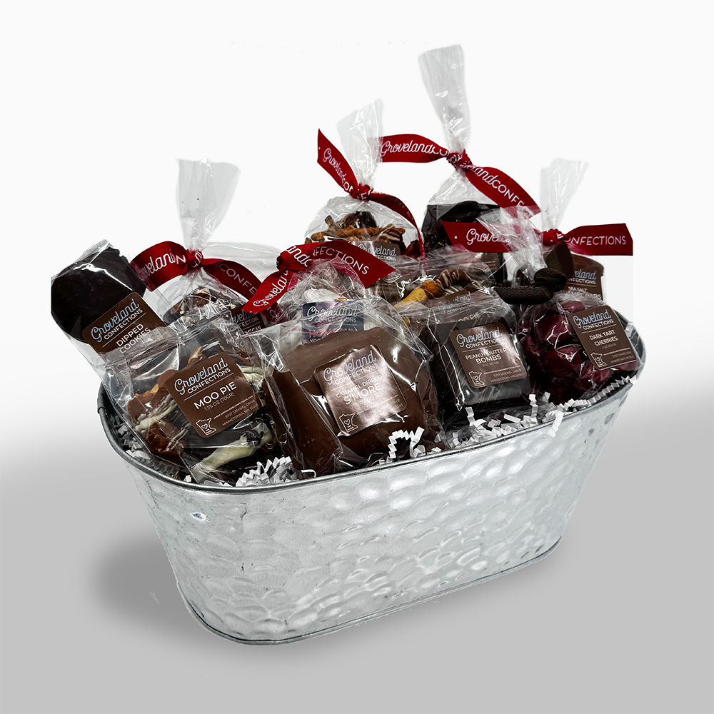 Gopher Tin - Premium Holiday Confection Gift Basket