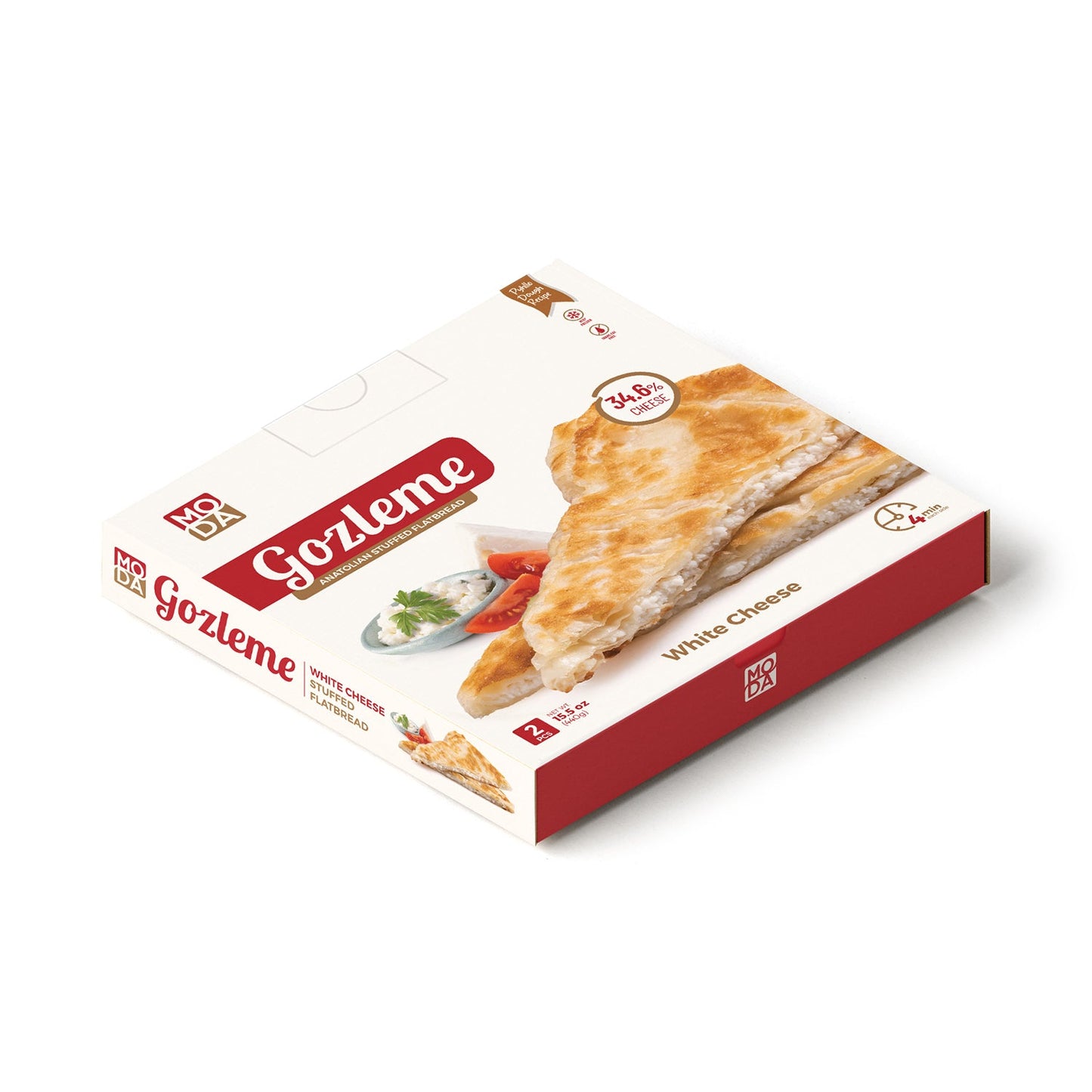 Moda Gozleme with White Cheese – 2 pcs (15.5 oz / 440 g)