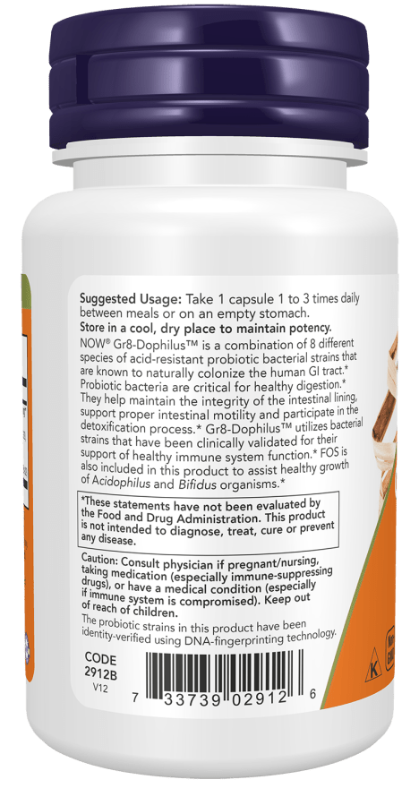 Gr8-Dophilus™ Veg Capsules - Probiotiques Premium