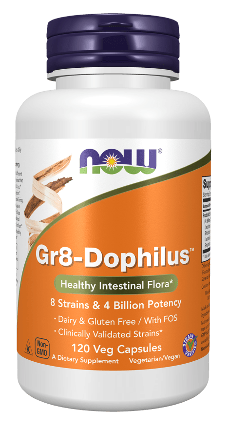 Gr8-Dophilus™ Veg Capsules - Probiotiques Premium
