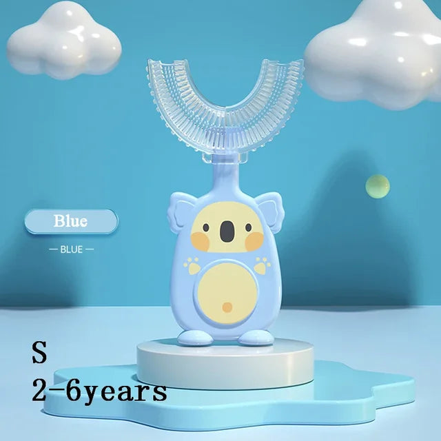 Children's Smart 360 Degree U Shape Manual Toothbrush