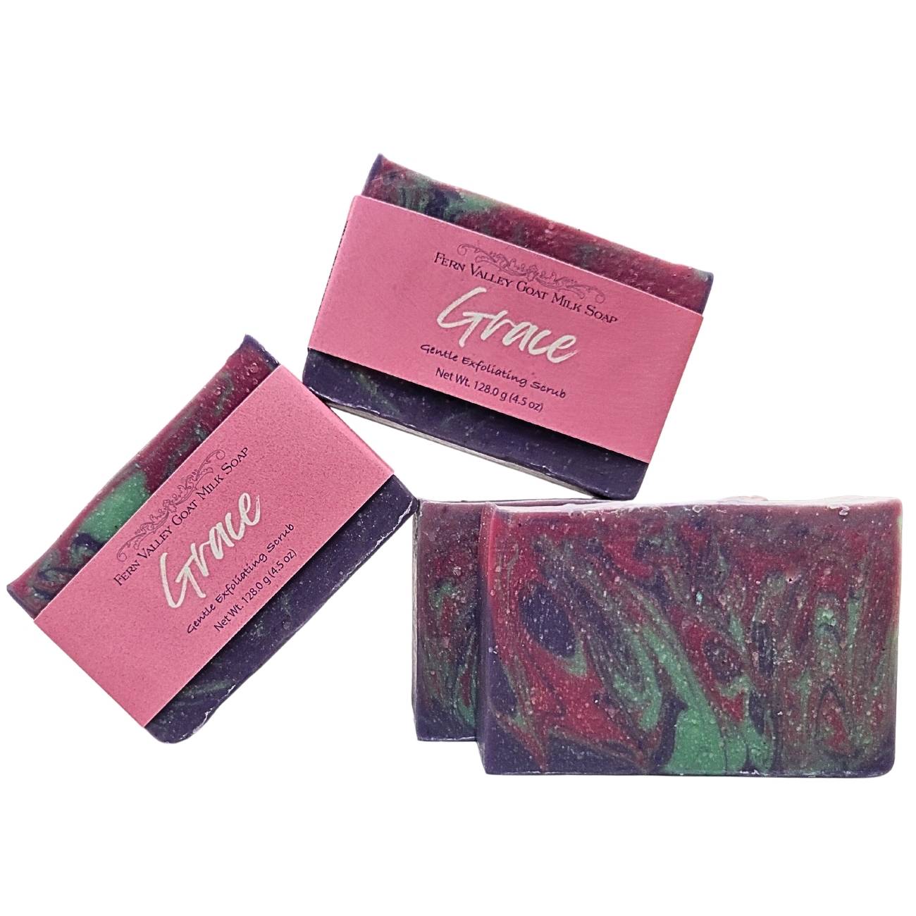 Natural Goat Milk Soap | Grace - Amazing Fresh Floral Scent - Korvel