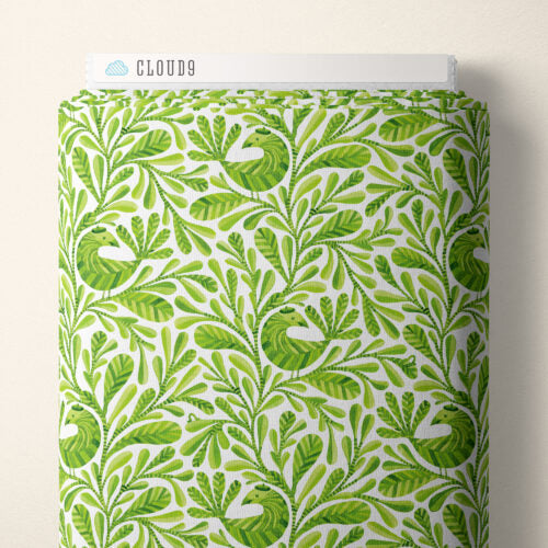 Grass Margot Birds and Branches Cotton Fabric - 44"/45" Per Yard