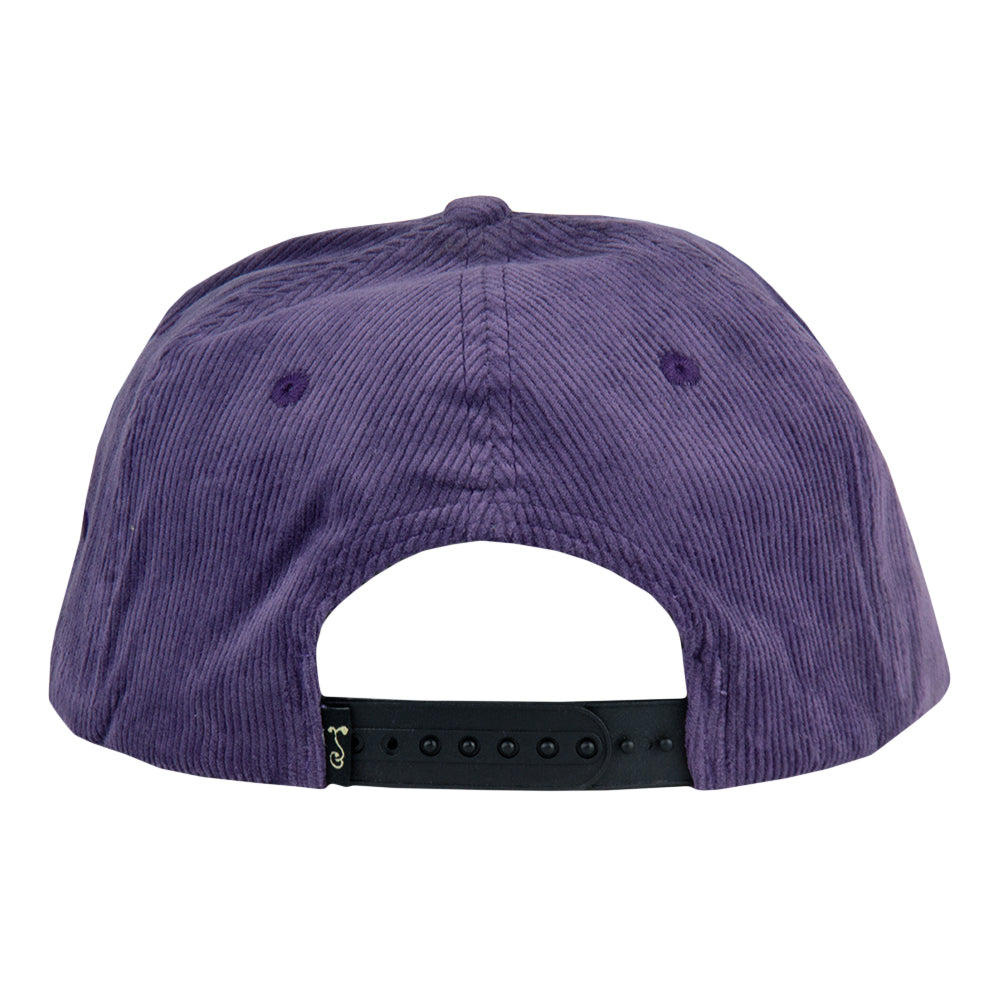 Gorra Snapback de Pana Púrpura Royal Roots