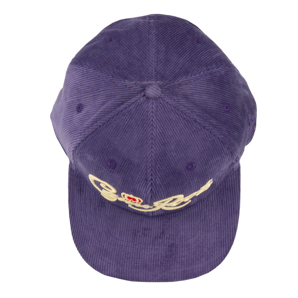 Gorra Snapback de Pana Púrpura Royal Roots