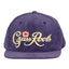 Gorra Snapback de Pana Púrpura Royal Roots