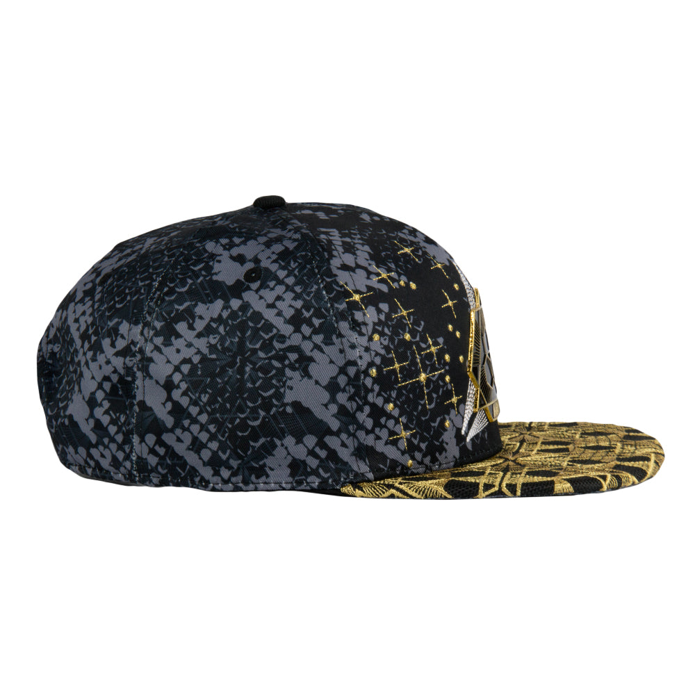 Celestial Serpent V2 Limited Edition Black Snapback Cap - Korvel