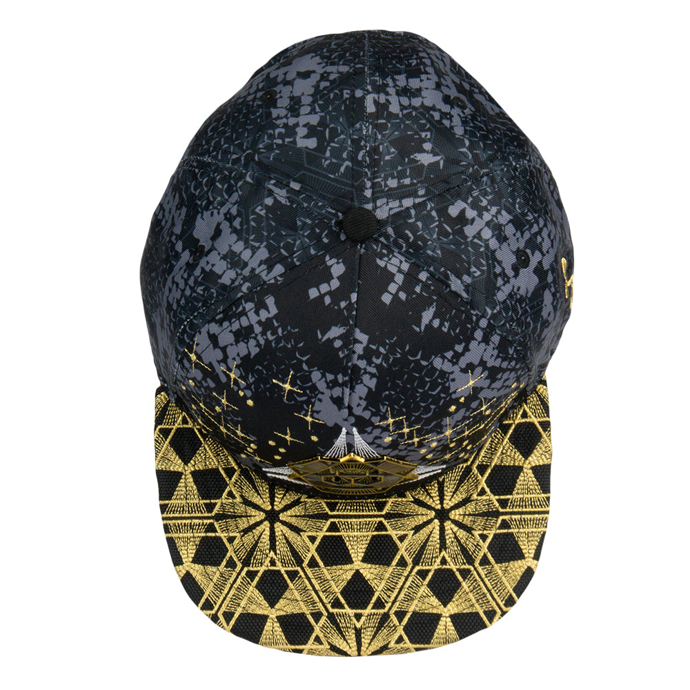 Celestial Serpent V2 Limited Edition Black Snapback Cap - Korvel