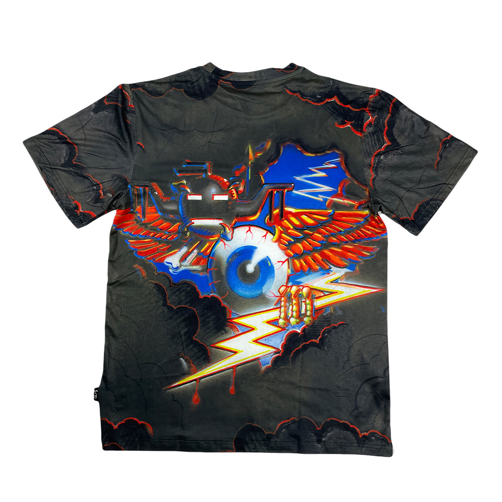 Rick Griffin Hopi Mask Allover T Shirt - Korvel