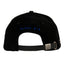 Casquette noire à dos réglable avec logo amovible Phlo Designs Columbine