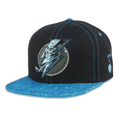 Vincent Gordon Ganja Bay Black Snapback Hat - Korvel