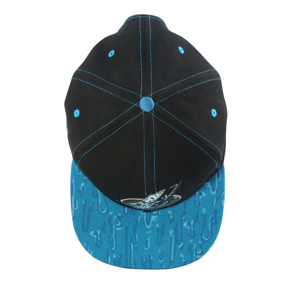 Vincent Gordon Ganja Bay Black Snapback Hat - Korvel