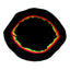 Sombrero de Cubo Reversible Rasta Cross
