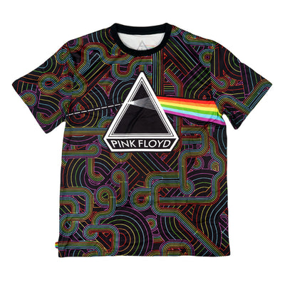 Camiseta Negra Arcoíris V2 DSOTM de Pink Floyd