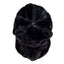 Gorra Snapback de Piel de Oso Negro con Orejeras