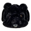 Gorra Snapback de Piel de Oso Negro con Orejeras