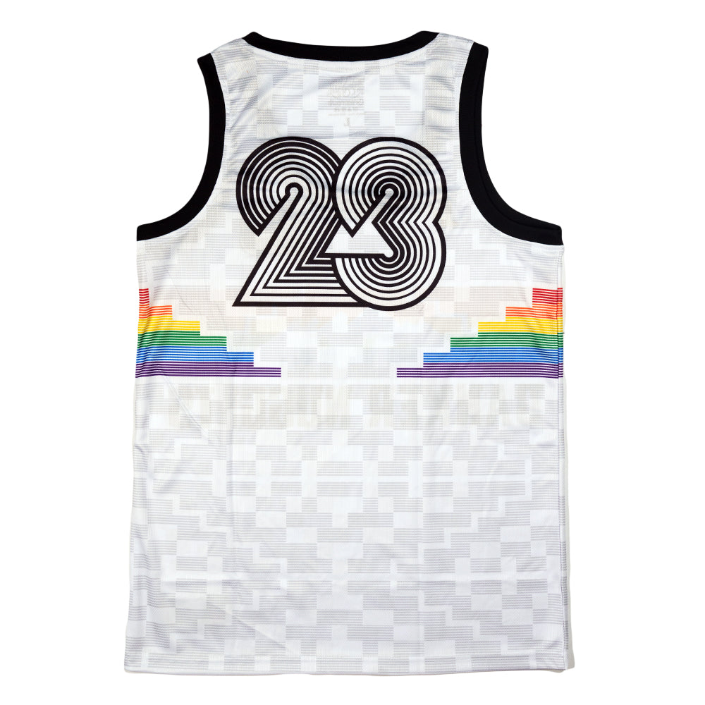Maillot Blanc Pyramid Danker Nuggets
