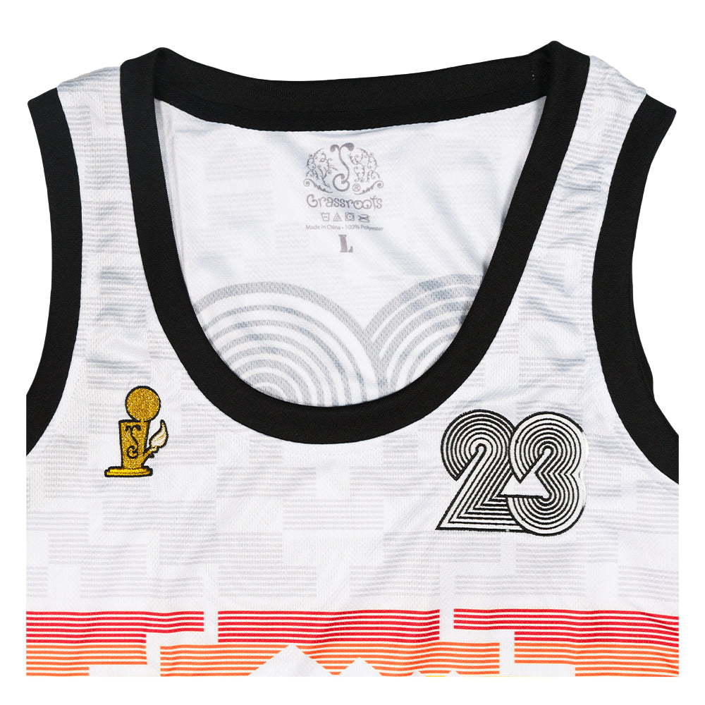 Maillot Blanc Pyramid Danker Nuggets
