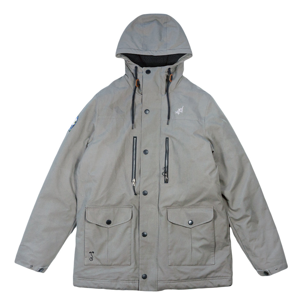 Chaqueta Parka Aaron Brooks Split Moon Gray