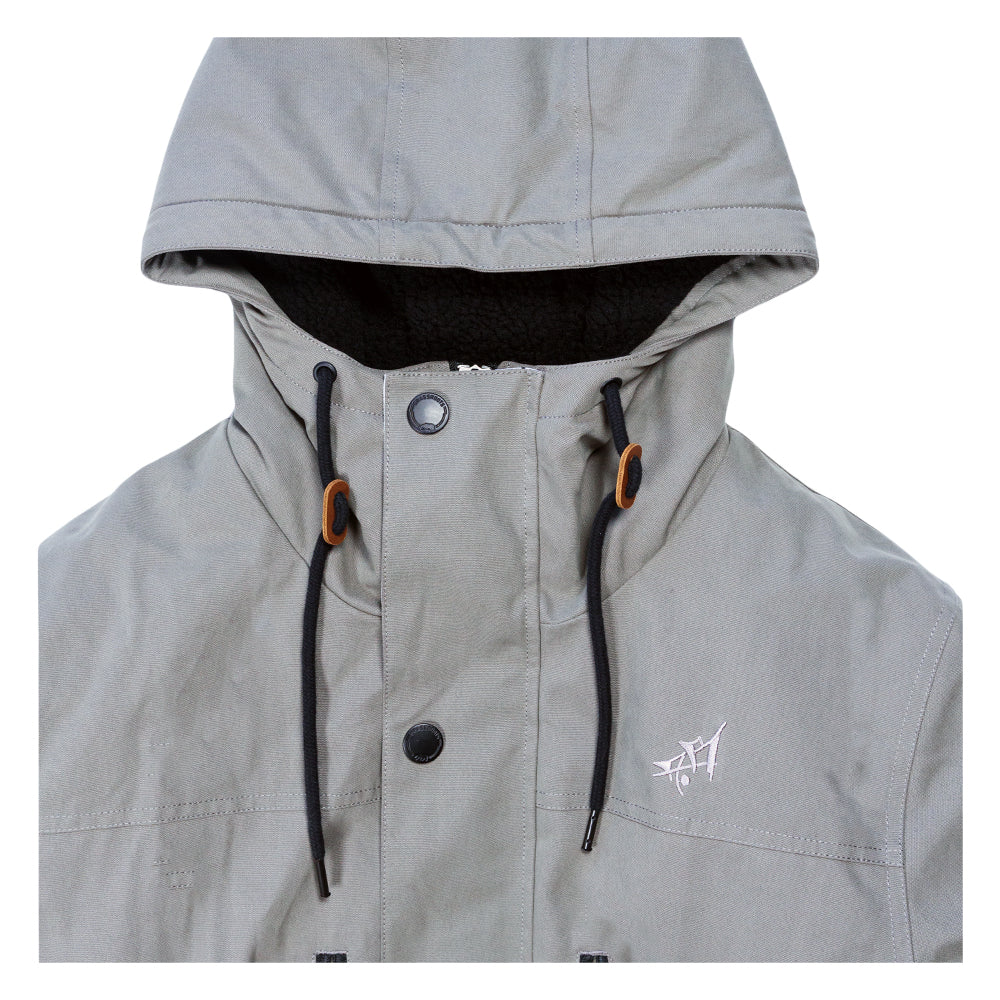 Chaqueta Parka Aaron Brooks Split Moon Gray