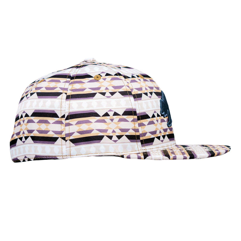 Gorra Ajustada con Patrón Sahara