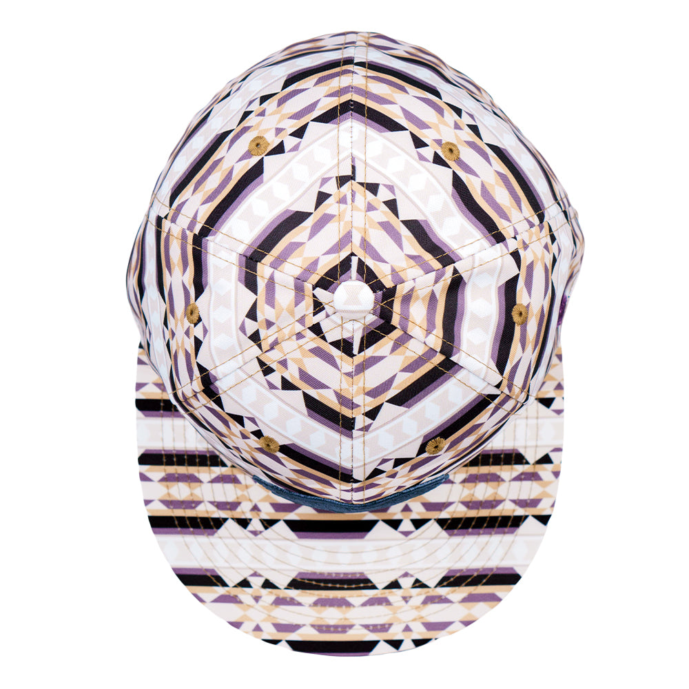 Gorra Ajustada con Patrón Sahara