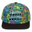 Gorra Ajustada Janis Joplin Daisies Arcoíris
