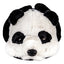 Panda Bear Fur Earflap Hat for Winter Adventures
