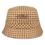 Le chapeau seau réversible Houndstooth de The Band