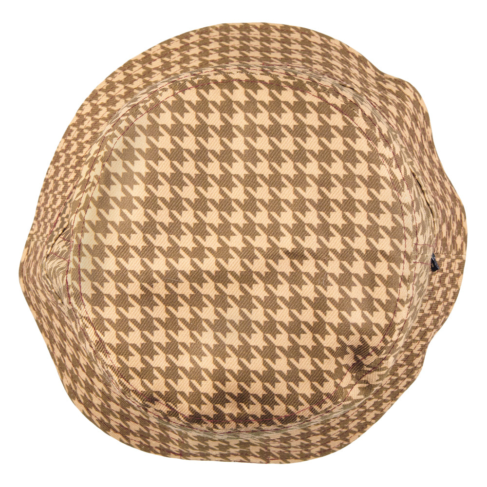 Le chapeau seau réversible Houndstooth de The Band