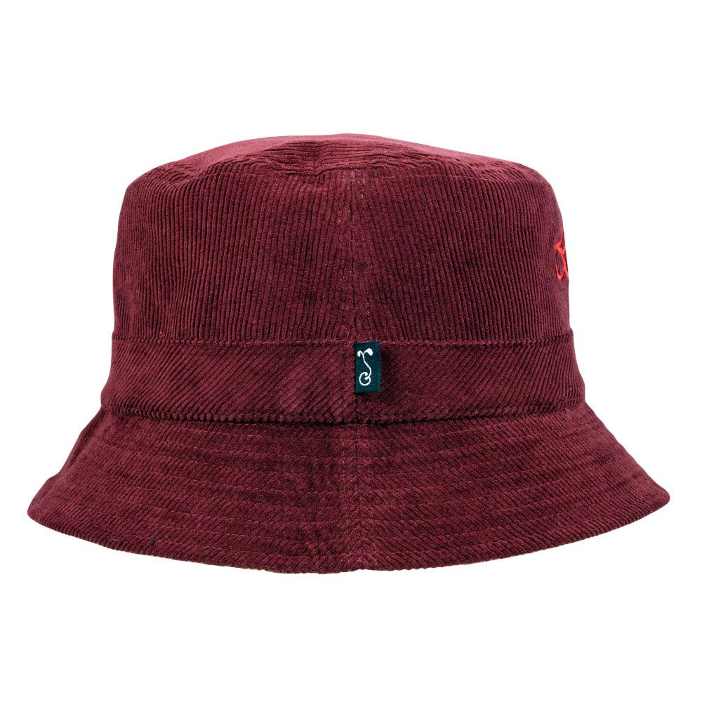Le chapeau seau réversible Houndstooth de The Band