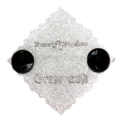 Desert Dwellers Breath Silver Pin