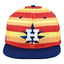 Casquette Snapback Rayée Orange Hashstros