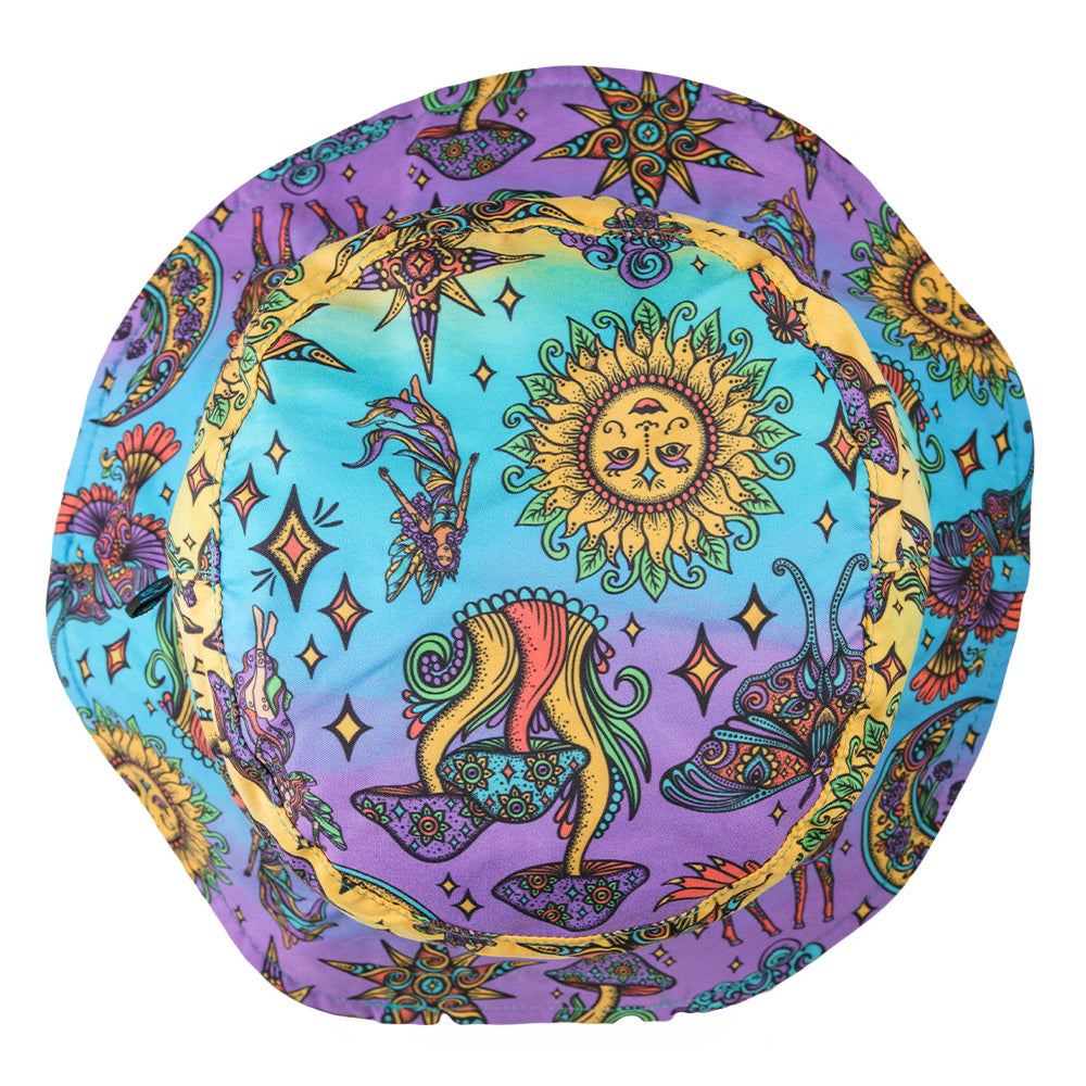 Solshine Reverie Reversible Bucket Hat - Korvel