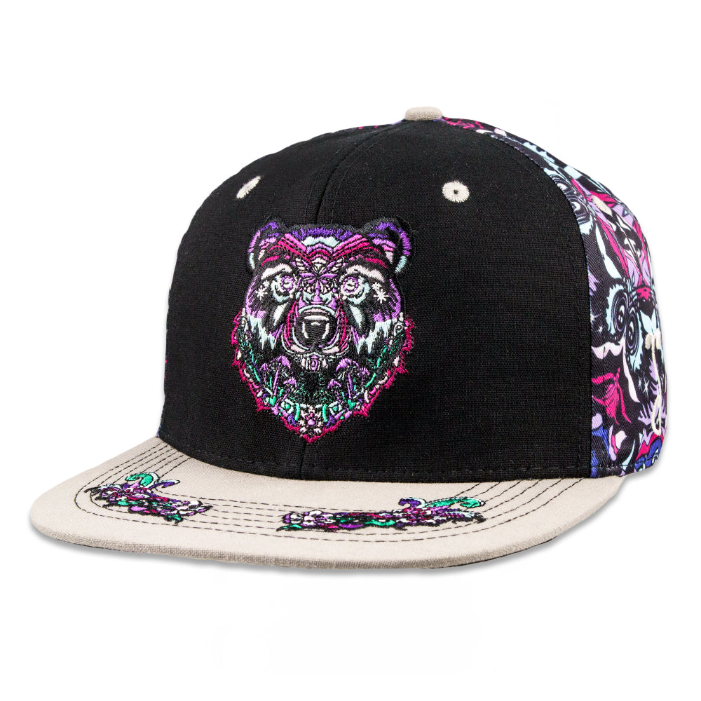 Chapeau ajusté floral Ellie Paisley Bear