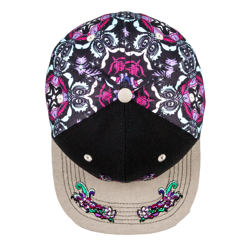 Chapeau ajusté floral Ellie Paisley Bear