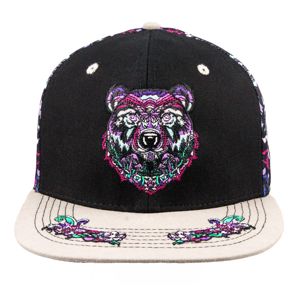 Chapeau ajusté floral Ellie Paisley Bear